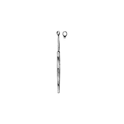 Ear Curette Single-ended Size 3 Straight, Loo