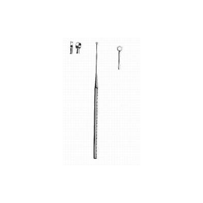 Ear Curette Single-ended Size 3 Straight, Sha
