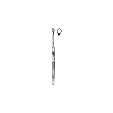 Ear Curette Single-ended Size 4 Straight, Loo