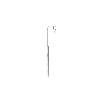 Ear Curette Single-ended Size Large Straight,