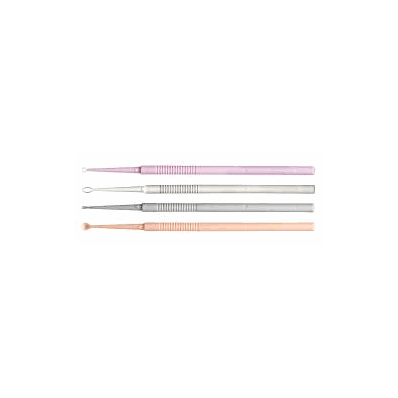 Ear Curette Single-ended Straight, Loop Tip -