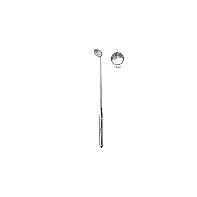 Ear Curette Size 0 Angled, Blunt Tip - Curett