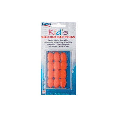Ear Plugs Kids Cordless Pink, Orange, Green -