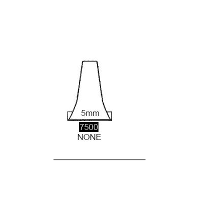 Ear Speculum Diagnostic Ortec Plastic Black