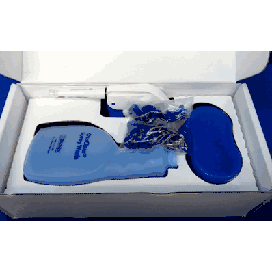 Ear Wash System, Color: Blue/White, Disposable Tip