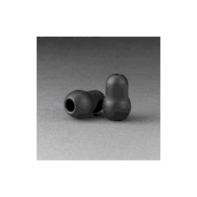Eartip, Small, Black, Snap Tight, Soft Sealing