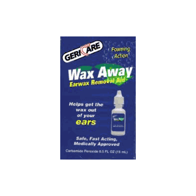 Earwax Removal Aid, 0.5 oz. Dropper Bottle Liquid
