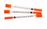 Insulin Syringe with Needle, 5/16" x 30 ga, 0.5 mL, NON-SAFETY, (500/cs) Easy Touch,  Mhc Medical 830565 <br><br><font color="red"><b>BACK TO THE PRODUCT TABLE, <a href="https://www.aaawholesalecompany.com/needles-and-syringes-syringes-with-needles-insulin-syringe-with-needle.html">CLICK HERE</a></b></font>