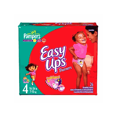 Easy Up Pampers Diapers By Procter & Gam - Di