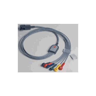 Ecg Cable Aha, 12 Lead, 6 Wire Precordical At