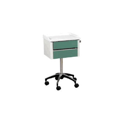 Ecg Cart Metal And Cast Aluminum 20 X 33-1/2