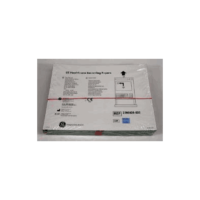 ECG/EEG GE Recording Paper Thermal 8-1/2" x 11" Red Grid