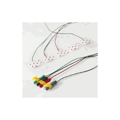 Ecg Monitoring Electrode Red Dot 48 Inch Lea