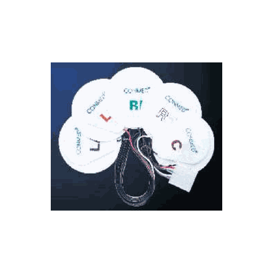 Ecg Stripper 2.25 Inch Diameter, Adult, 4 Lea