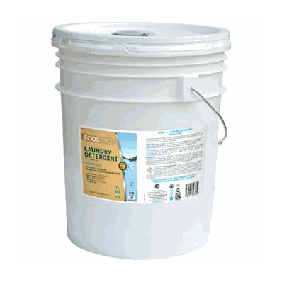 ECOS Free & Clear Liquid Laundry Detergent, 5 gallon Pail