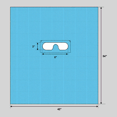 EENT Bilateral Eye Drape Sterile