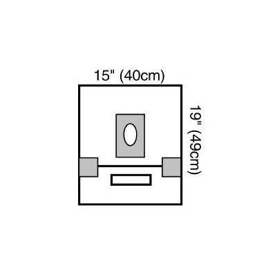 Eent Drape 3m Steri-drape Aperture Drape 15