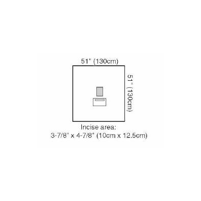 Eent Drape 3m Steri-drape Eent Drape 51 W X