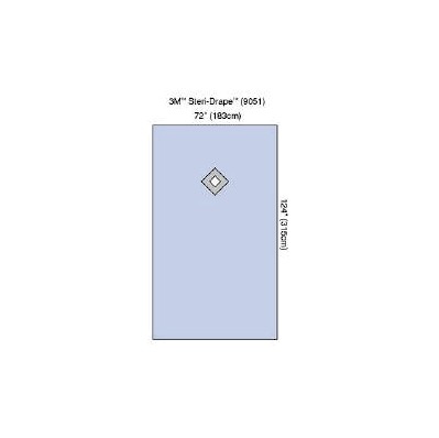 Eent Drape 3m Steri-drape Thyroid Drape 72