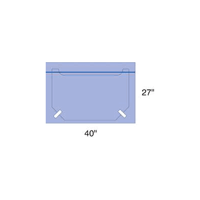 Eent Drape Proxima Head Drape 27 W X 40 L In