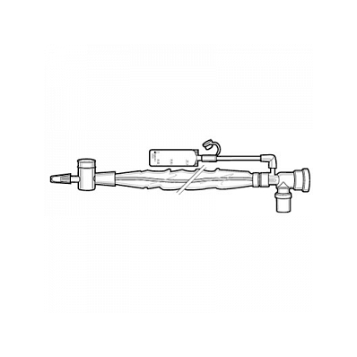 Elbow, Double Swivel, Component, 14fr