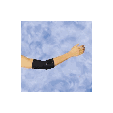 Elbow immobilizer, 14 to 16", 2x-large, neoprene, black