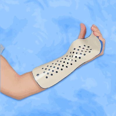 Elbow immobilizer positioner in purr foam