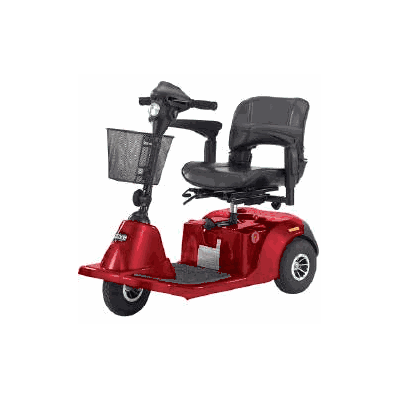 Electric Scooter 3 Wheel Red - Scooter, Dayto