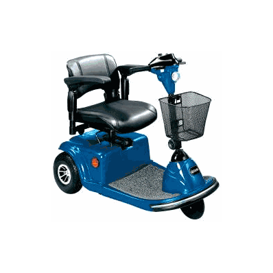 Electric Scooter Daytona 3 Wheel Royal Blue -