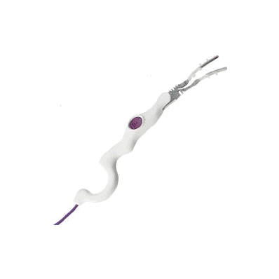 Electrode, 2.5 cm x 3-5 mm Curved Jaw