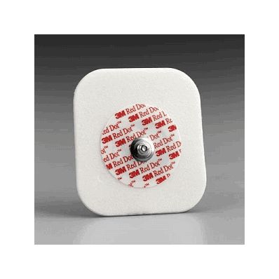 Electrode, Ecg, Red Dot, Foam, Diaphoretic -