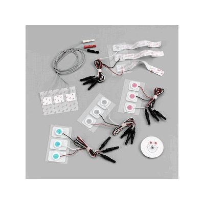 Electrode, Red Dot, Large, Pre Wiredl, Monit