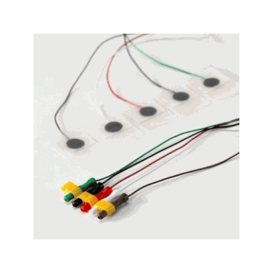Electrode, Red Dot Pre-wired Monitoring - Med