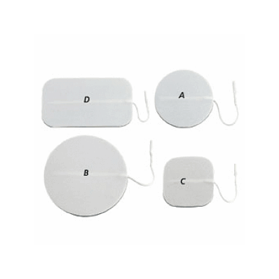 Electrodes, Valutrode, Foam, Round 2" - Medli