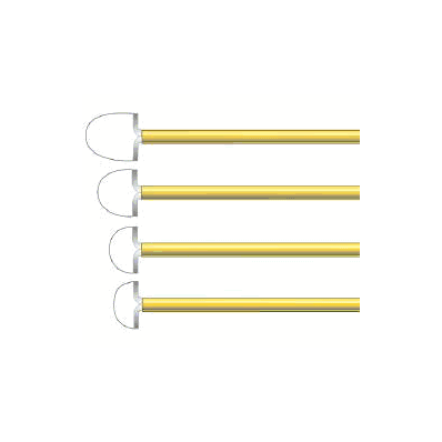 Electrosurgical Electrode 2 X 2 Cm, 12 Cm Sha