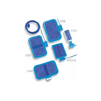 Electrosurgical Return Pad, Grounding with Pre-attached Cord