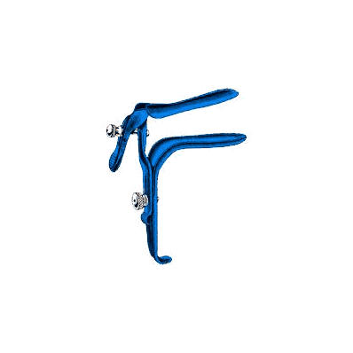 Electrosurgical Vaginal Speculum Freeway-Graves, Medium 4 x 1-1/4" Side Open with PSE Tube