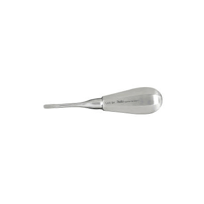 Elevator, Luxator S/S Strt Tip 4mm - - Milte