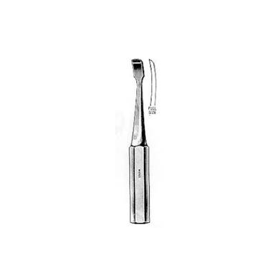 Elevator Periosteal Key 8 Inch L Curved Round