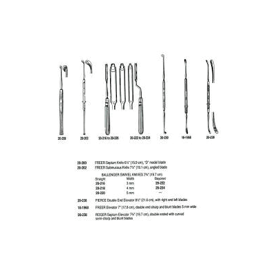 Elevator Pierce 8-1/2 Inch L 2 Ends, 1-right