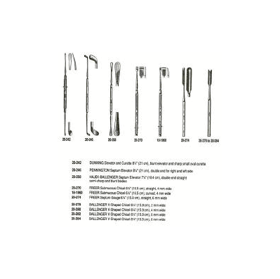 Elevator Septum Hajek-ballenger 7-1/4 Inch L