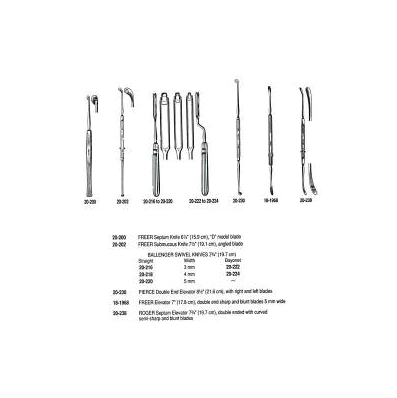 Elevator Septum Roger 7-3/4 Inch L 2 Ends, 1-