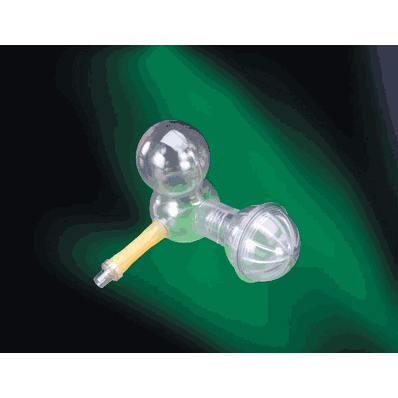 Ellik Bladder Evacuator, Glass Reservoir Only