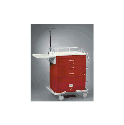 Emergency Cart 4 Drawers Slate Blue - Cart, 4