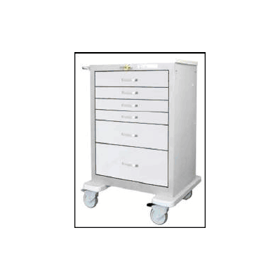 Emergency Cart Heavy Duty Steel 24.25 X 29 X