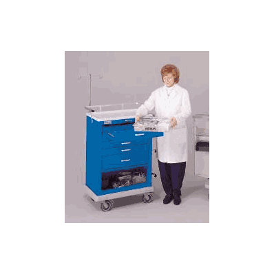 Emergency Cart Uni-cart Stainless Steel 24-1