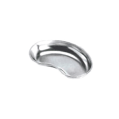 Emesis Basin Silver Stainless Steel Reusable