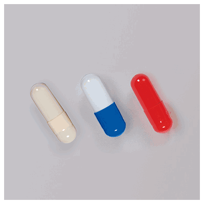 Empty Gel Capsule Size 0, Yellow / White, For