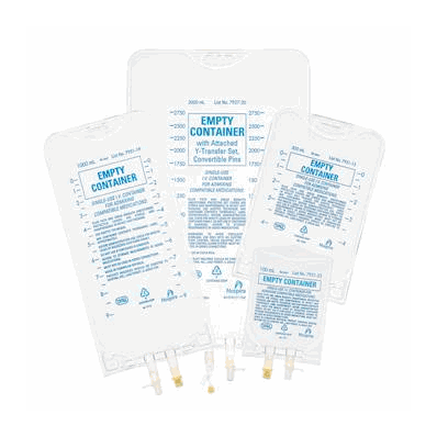 Empty IV Bags Lifecare Hospira 0795119