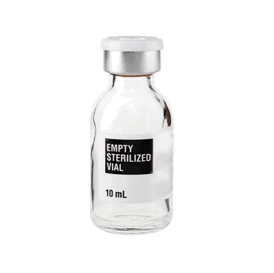 Empty Vial, 10 mL, 20 X 22 mm